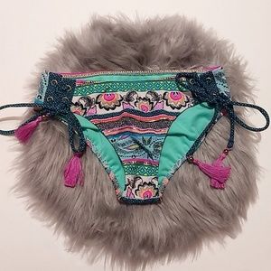 Shade & Shore Multi-Patterned Bikini Bottom S
